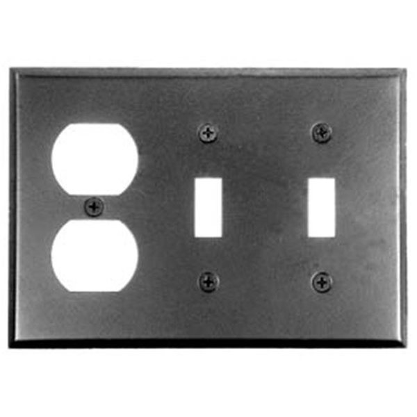 Acorn Mfg Acorn AW7BP 0322 Duplex Wall Plate 2-Toggle AW7BP